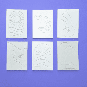 Cement Line Art Family Style Craft Pack